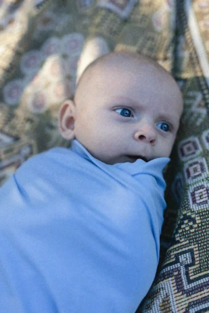 Otulacz Grumpy Sling - Blue Hush